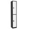 Adiroffice 12 in W, 12 in D, 72 in H, Steel ADI629-202-B-W-PKG-2 - alternate 6